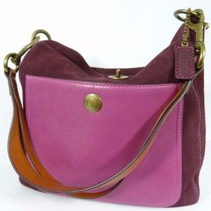 Authentic Coach 9392 Chelsea Nubuck Turnlock-RARE